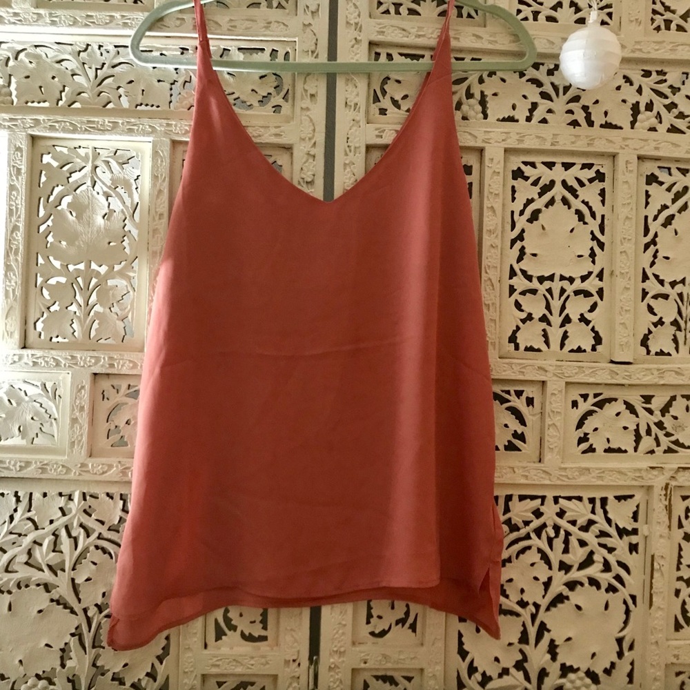 Cute pink tank top